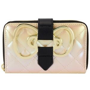 NWT Sanrio Hello Kitty 50th Anniversary Gold Wallet